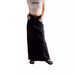 Loose Casual Summer Denim Skirt Women's Midi Skirt Cotton Straight Leg Jeans Skirt Comfortable Breathable Summer Skirt_mkmklike.com