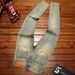 Men's Slim Fit Ripped And Distressed Cropped Jeans Elastic Waist Patched Retro Cool Street Style Casual Pants_mkmklike.com