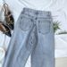 High-Waisted Wide Leg Jeans Vibe Style Loose Fit plus Size Straight Leg Floor Length Pants New Summer 2026_mkmklike.com