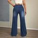2026 Cross-Border European And American Elastic Waist Slim Fit Casual Jeans Straight-Leg Denim Pants For Women Magic_mkmklike.com