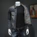 Loom New European And American Premium Men's Plus Size Denim Jacket Qiantang 5027-H0614-P195_mkmklike.com