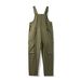 Pure 2025 European And American Style Reverse Craftsman Trendy Brand Straight Multi-Pocket Cargo Overalls Men's Light Green_mkmklike.com