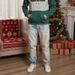 Men's High Street Distressed Blue Washed Straight Leg Jeans - Classic Denim Pants For Casual & Urban Style_mkmklike.com