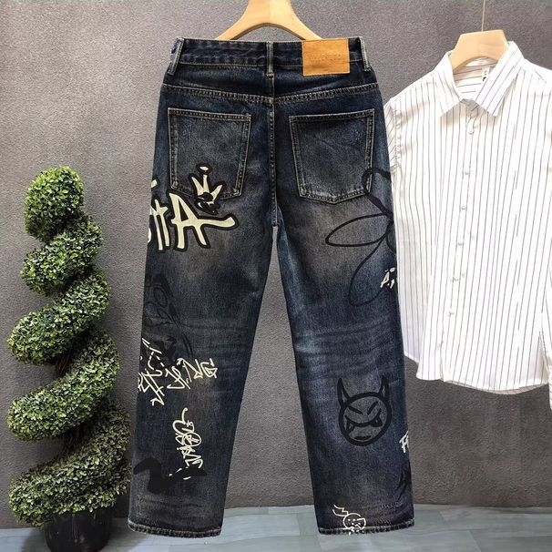 New Hip Hop Unique Graffiti Street Dance Trendy Fashionable Skateboard For Men High Street Instagram Worthy_mkmklike.com