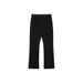 Men's Clothing Black Flared Jeans – Vintage Washed Distressed Denim With Draped Upper & Cleanfit Silhouette_mkmklike.com