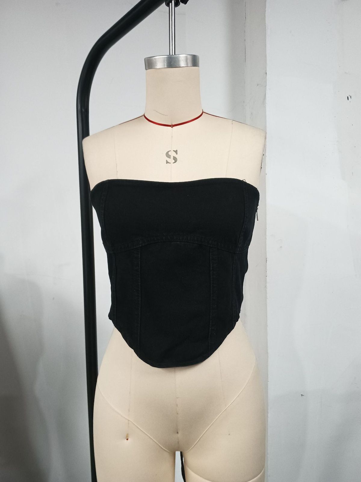 Women's clothing hot girls fashionable and versatile slim straight trousers for women with multiple pockets and flap design workwear style jeans_mkmklike.com