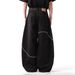 Black Embroidered Jeans Men's Straight Loose Scimitar Wide Legs American High Street Pants Trendy Brand Ruffian Handsome Design Trousers_mkmklike.com