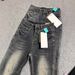 Y2K Vintage High-Waisted Flared Jeans – Women's Retro 90s Stretch Denim Pants With Horse Hem (Blue, S-XL)_mkmklike.com