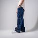 Men's Loose Straight Leg Jeans Style Elastic Waist Dropshipping_mkmklike.com