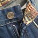 Men's Retro Fashion Distressed Denim Shorts Non-Stretch Straight Leg Loose Fitting Mid-Length Pants_mkmklike.com