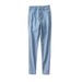 Dark Plus-size European And American Style High-waisted Peach-hip Elastic Light Blue Denim Skinny Pencil Pants For Women_mkmklike.com