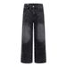 Men's American Style Retro Chic Rhinestone Patchwork Jeans Casual Comfortable Fit Denim_mkmklike.com
