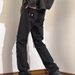 Men's Clothing Men's Ripped Wide Leg Jeans Hip Hop Loose Straight Leg Pants Spring Autumn Lazy Style Outerwear_mkmklike.com