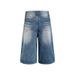 Trendy American Brand Slimming Wide Leg Pants Washed Heavily Beaded Niche Design Straight Leg Jeans for Men And Women_mkmklike.com