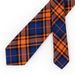 Unisex Cotton plaid tie Fashion casual men's narrow 6cm tie_mkmklike.com