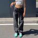 Women's Baggy Street High-waisted Jeans_mkmklike.com
