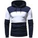 Men's Clothing Spring and Autumn New Men's Clothing Splicing Contrast Color Sweatshirt_mkmklike.com