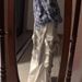 Vintage Streetwear Distressed Jeans – Oversized Bleached Wide-Leg Denim Pants With Draped Hem & Detachable Ties (M-3xl)_mkmklike.com