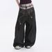 2026 New American Vintage Jeans Unisex, Spring/Autumn Trendy Brand Washed Loose Straight-Leg Wide-Leg Long Pants_mkmklike.com