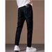 Men's Clothing Jeans Large Size Trendy Brand Fashion Trendy Brand Casual Elastic Small Straight Slim Trousers_mkmklike.com