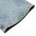 Distressed Washed Gradient Denim Men's Punk Trendy Floor-Length Frayed Vintage Wide-Leg Straight Pants_mkmklike.com