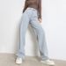 Women's Clothing High Waist Wide Leg Jeans - Stretch Straight Denim Pants In 10 Colors (S-5XL)_mkmklike.com