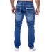 Pulse New Men's Double-Line High Elasticity Jeans From European And American Cross-Border Platform_mkmklike.com