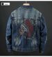 Pulse Pulse Spring Autumn Street Fashion Embroidered Denim Jacket Men's Retro Brand European And American Style Top Trendy Versatile_mkmklike.com