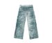 EF JEANS | 2025 Spring New Niche Heavy Industry Gradual Change Spray Color Do Old Multi Pocket Wide Leg Cargo Pants Tide_mkmklike.com