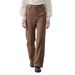 Cross-border Ins American Retro Brown Reverse-wear Patchwork Jeans, Stylish High-waisted Straight Wide-leg Loose Long_mkmklike.com