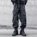 Post-Apocalyptic Utility Jeans – Distressed Washed Denim With Fleece Lining & Multi-Pocket Design (M-4XL, Dark Grey)_mkmklike.com