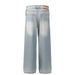 Men's Clothing Retro Reverse Wear Design Jeans Men's Loose Wide Leg Casual Straight Pants_mkmklike.com