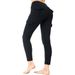 Women's solid color casual yoga leggings_mkmklike.com