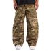 Men's Camouflage Cargo Pants Military Tactical Work Durable Comfortable Outdoor Activities Multiple Pockets_mkmklike.com