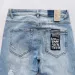 Black Blue Fashion Men KSUBI Cross Jeans Brand High Street Hole Trend Low Rise Skinny Denim Pants Ripped Frayed_mkmklike.com