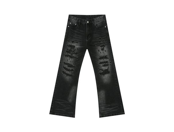EF JEANS | 2025 Spring New Product Personalized Street Wear Old Jeans Loose Versatile Wide Leg Pants_mkmklike.com