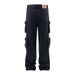 Design Multi-Pocket Cargo Jeans Trendy Men's Fashion Vibe Punk Functional 3D Patch Pocket Wide-Leg Straight Pants_mkmklike.com