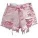 Women's Clothing Shorts For Women New Summer Wear High Waist Slim Heavy Color Hot Diamond Hot Girl Wide Leg Hot Pants_mkmklike.com