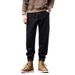 Factory Direct Sales Non-stick Gray Pure Black Jeans Men's Thin Lace-up Rope Large Size Jeans Men's Classic Business Pants_mkmklike.com
