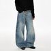 Men's Vintage Washed Jeans – Retro Airplane Button & Cat Whisker Distressed Denim Pants (S-3XL, Blue)_mkmklike.com