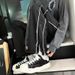 Suitable For All Seasons Straight-Leg Floor-Length Draped Jeans For Men, Loose Fit, High Street Style, Split Zipper Design, Unique And Stylish_mkmklike.com