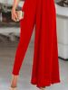 Women's Clothing Long Sleeve Lace Lace Waisted Two piece Jumpsuit_mkmklike.com