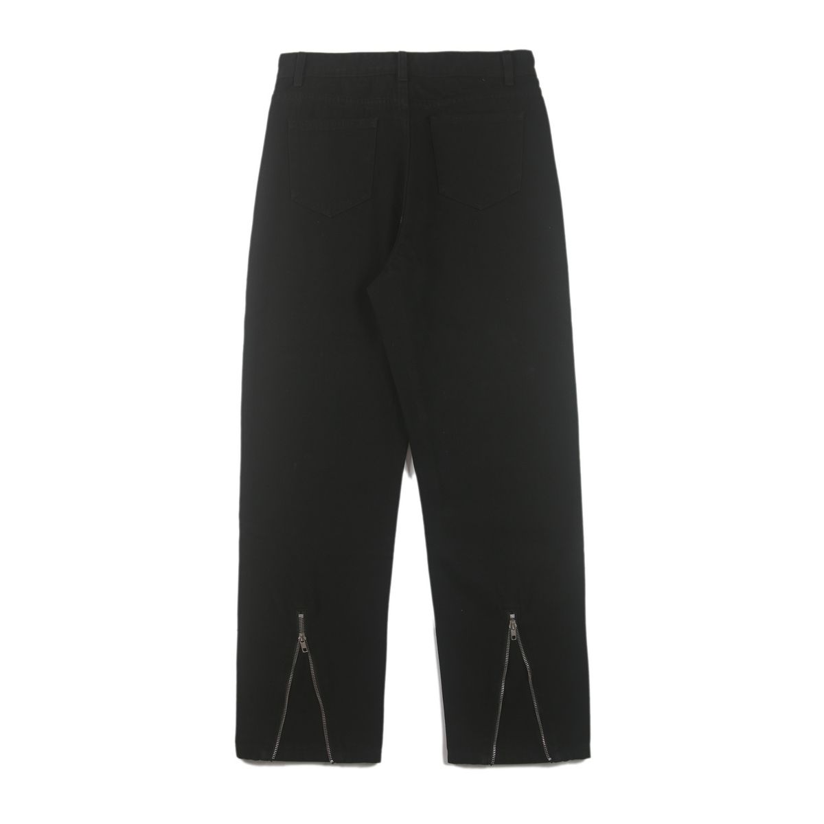 Suitable For All Seasons LKTM Men's Fashion#High Street Vibe Style Draped Jeans For Men With Back Zipper Trendy Casual Long Pants_mkmklike.com
