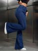 Wholsal Custom Dnim Flard Pants 2025 Nw Modl Cross-Bordr Mn's Spring/Summr Slim-Fit Womn's Forign_mkmklike.com