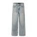 Men's Clothing Casual Washed Straight Jeans High End Retro Pants_mkmklike.com