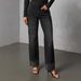Women's Clothing Fashionable Casual Straight Leg Jeans Rhinestone Washed_mkmklike.com
