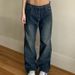 Women's Clothing New Fashion Straight Leg Jeans, Retro Loose Washed High Waisted Jeans For Women_mkmklike.com