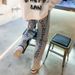 Men's Hip Hop Loose Straight Leg Jeans Trendy Washed Retro Long Pants High Street Style For Spring Autumn_mkmklike.com