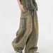 Men's Clothing High Street Retro Design Wide Leg Jeans Men's High Street Hiphop High Street Straight Loose Long Pants_mkmklike.com