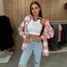 Women's Clothing Autumn New Item Single Breasted Checkered Shirt Jacket Long Sleeved_mkmklike.com